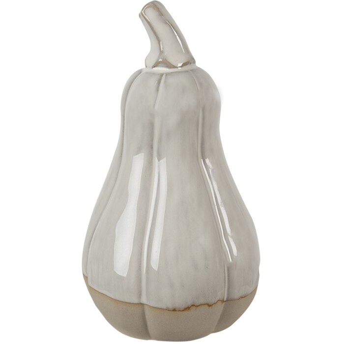 Clayre & Eef 6CE1594M Zucca decorativa beige Ø 9x15 cm