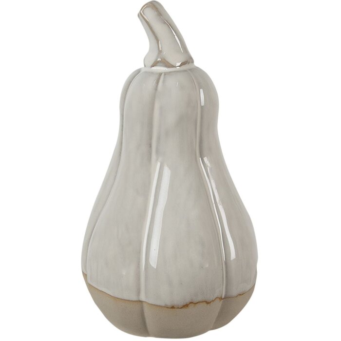Clayre & Eef 6CE1594XS Zucca decorativa beige Ø 5x9 cm
