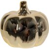 Clayre & Eef 6CE1595 Zucca decorativa color oro Ø 9x8 cm
