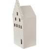 Clayre & Eef 6CE1598L Casa di decorazione con LED Beige, color oro 8x8x20 cm