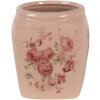 Clayre & Eef 6CE1604M Vaso da fiori per interni rosa 14x14x16 cm