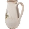 Clayre & Eef 6CE1606M Brocca decorativa Beige 17x13x22 cm