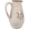 Clayre & Eef 6CE1606M Brocca decorativa Beige 17x13x22 cm