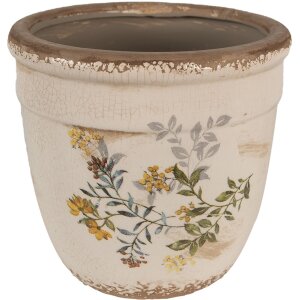 Clayre & Eef 6CE1607L Vaso per interni Beige Giallo...