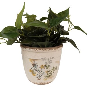 Clayre & Eef 6CE1607L Vaso per interni Beige Giallo...