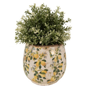 Clayre & Eef 6CE1608M Vaso da fiori per interni Beige...