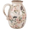 Clayre & Eef 6CE1613L Brocca decorativa Beige Pink 20x16x22 cm Stile country