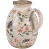 Clayre & Eef 6CE1613M Brocca decorativa Beige Pink 17x13x18 cm