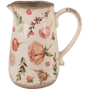 Clayre & Eef 6CE1624M Brocca decorativa Beige Pink...