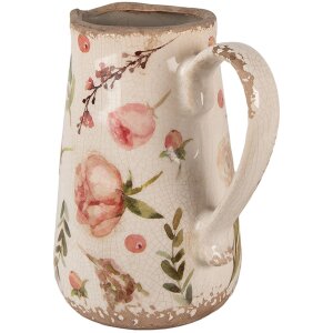 Clayre & Eef 6CE1624M Brocca decorativa Beige Pink...