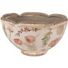 Clayre & Eef 6CE1626M Vaso per fiori da interno Beige Rosa Ø 21x12 cm