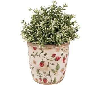 Clayre & Eef 6CE1631S Vaso da fiori per interni Beige...