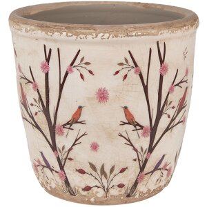 Clayre & Eef 6CE1641M Vaso da fiori per interni Beige...
