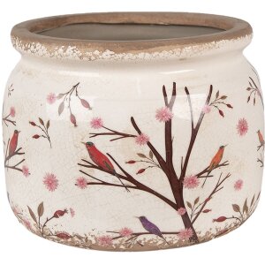 Clayre & Eef 6CE1642L Vaso da fiori per interni Beige...