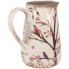 Clayre & Eef 6CE1643M Brocca decorativa Beige Brown 16x12x18 cm
