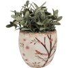 Clayre & Eef 6CE1645M Vaso da fiori per interni Beige Brown Ø 14x14 cm
