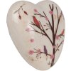 Clayre & Eef 6CE1648 Cuore decorativo Beige Brown 12x12x4 cm