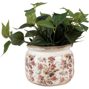 Clayre & Eef 6CE1650L Vaso per fiori da interno Beige...