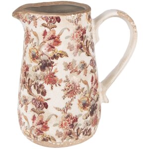 Clayre & Eef 6CE1651M Brocca decorativa Beige Pink...