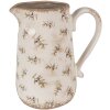 Clayre & Eef 6CE1671L Brocca decorativa Beige 21x15x23 cm