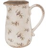 Clayre & Eef 6CE1671M Brocca decorativa Beige 16x12x18 cm