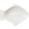 Clayre & Eef 6CEBO0057 Zuppiera Pesce Bianco 19x15x4 cm