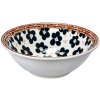 Clayre & Eef 6CEBO0064 Zuppiera Bianco Nero Ø 15x5 cm - 300 ml