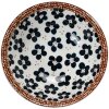 Clayre & Eef 6CEBO0064 Zuppiera Bianco Nero Ø 15x5 cm - 300 ml