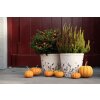 Clayre & Eef 6CEFAF0001XL Vaso da fiori per interni Beige, Nero Ø 21x20 cm