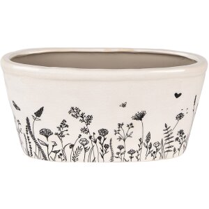 Clayre & Eef 6CEFAF0003M Vaso da fiori per interni...