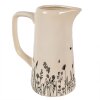 Clayre & Eef 6CEFAF0004M Brocca decorativa Beige, Nero 16x11x20 cm