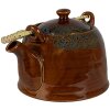 Clayre & Eef 6CETE0137 Teiera marrone Ø 14x12 cm - 750 ml