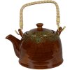 Clayre & Eef 6CETE0140 Teiera marrone Ø 14x12 cm - 750 ml