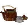 Clayre & Eef 6CETE0140 Teiera marrone Ø 14x12 cm - 750 ml