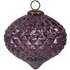 Clayre & Eef 6GL4325 Guaina natalizia viola Ø 13x11 cm