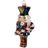 Clayre & Eef 6GL4337 Etichetta natalizia Blu Rosso 7x5x15 cm