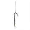 Clayre & Eef 6GL4356 Ciondolo natalizio color argento 4x1x14 cm