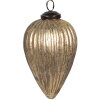 Clayre & Eef 6GL4364M Guaina natalizia color oro Ø 9x14 cm