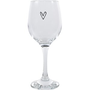 Clayre & Eef 6GL4400 Bicchiere da vino trasparente...