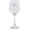 Clayre & Eef 6GL4400 Bicchiere da vino trasparente Ø 8x17 cm 250 ml