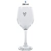 Clayre & Eef 6GL4400 Bicchiere da vino trasparente Ø 8x17 cm 250 ml