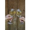 Clayre & Eef 6GL4400 Bicchiere da vino trasparente Ø 8x17 cm 250 ml