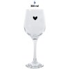 Clayre & Eef 6GL4401 Bicchiere da vino trasparente Ø 7x21 cm - 300 ml