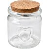 Clayre & Eef 6GL4406 Contenitore con coperchio trasparente Ø 6x7 cm