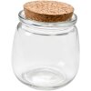 Clayre & Eef 6GL4407 Contenitore con coperchio trasparente Ø 8x9 cm