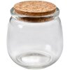 Clayre & Eef 6GL4409 Barattolo con coperchio trasparente Ø 7x8 cm