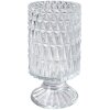 Clayre & Eef 6GL4412 Vaso in vetro trasparente Ø 10x18 cm