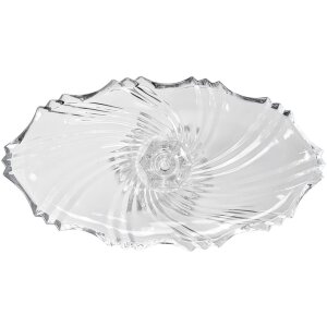Clayre & Eef 6GL4432 Ciotola trasparente 36x20x13 cm
