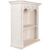 Clayre & Eef 6H2306 Scaffale a muro bianco 51x20x56 cm