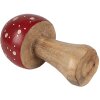 Clayre & Eef 6H2309M Decorazione Fungo Rosso Marrone Ø 6x13 cm
